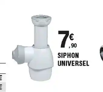 E.Leclerc Brico Siphon universel offre