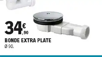Bonde extra plate