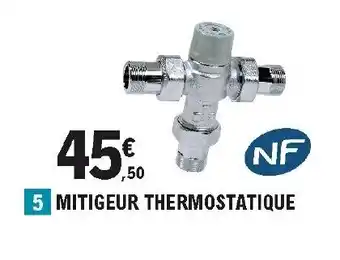 E.Leclerc Brico Mitigeur thermostatique offre