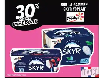 Cora x Carrefour La gamme skyr yoplait offre