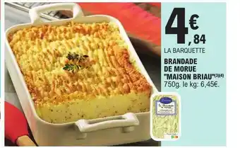 E.Leclerc Brandade de morue offre