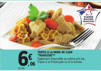 E.Leclerc Tripes à la mode de caen offre