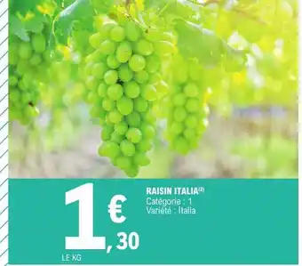 E.Leclerc Raisin italia offre