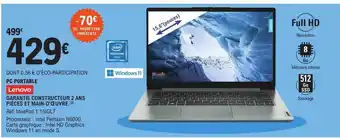 E.Leclerc Pc portable lenovo offre