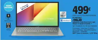 Pc portable asus