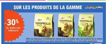 E.Leclerc Produits de la gamme krisprolls offre
