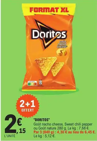 E.Leclerc Offre "doritos" chez e leclerc offre