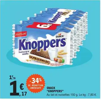 E.Leclerc Snack offre