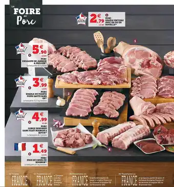 Super U La foire au porc offre