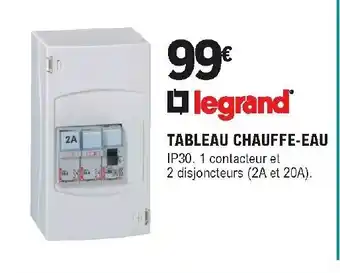 E.Leclerc Brico Tableau chauffe-eau offre
