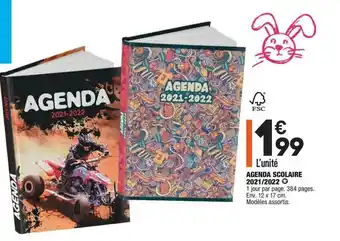 Agenda Scolaire 2021 2022