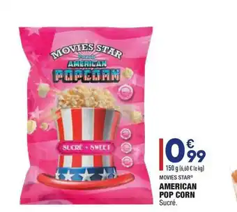 ALDI Movies Star American Pop Corn offre