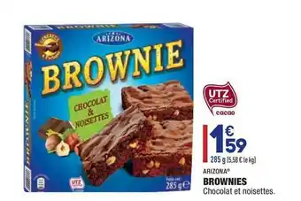 ALDI Arizona Brownies offre