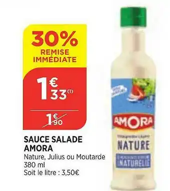 Bi1 Sauce Salade Amora 30% De Remise Immédiate offre