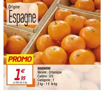 Netto Mandarine offre