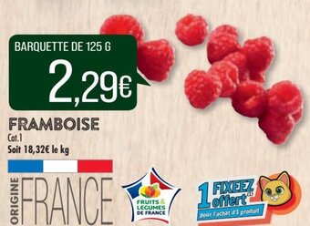 Match Framboise offre