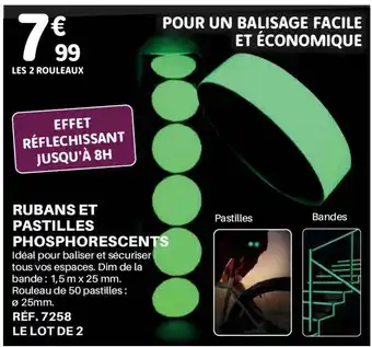 Rubans Et Pastilles Phosphorescents