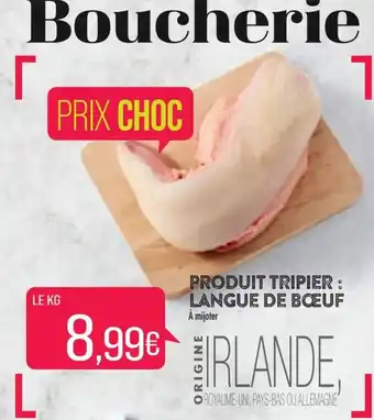 Match Produit Tripier: Langue de Bœuf offre