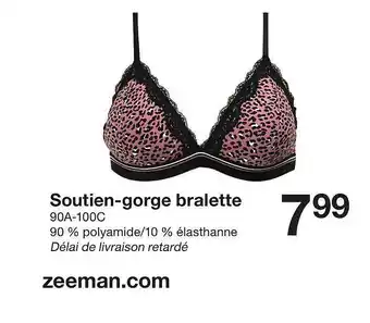 Zeeman Soutien-gorge Bralette offre