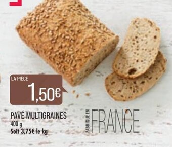 Match Pavé Multigraines offre