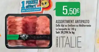 Match Assortiment Antipasto offre