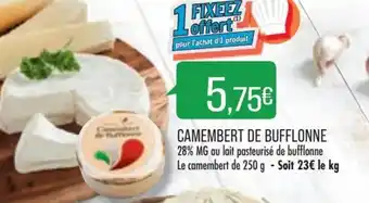 Match Camembert de Bufflonne offre