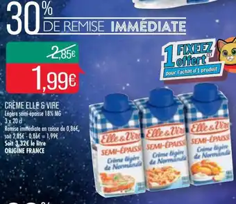 Match Elle & Vire Crème offre