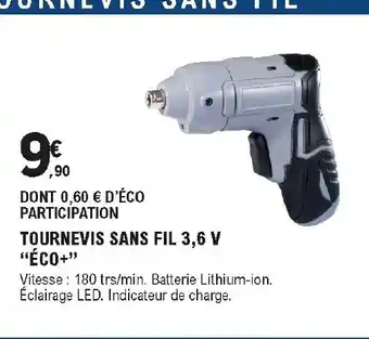 Tournevis sans fil