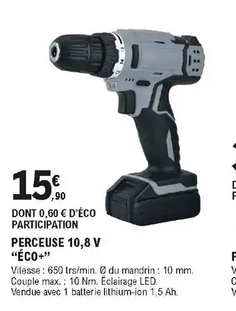 E.Leclerc Brico Perceuse offre