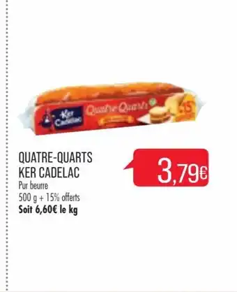 Match Quatre-Quarts Ker Cadelac offre