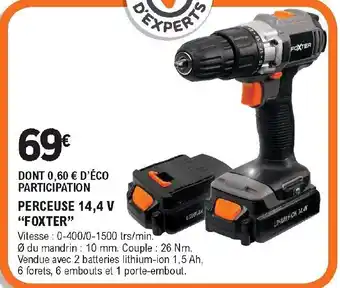 E.Leclerc Brico Perceuse 14,4 V offre