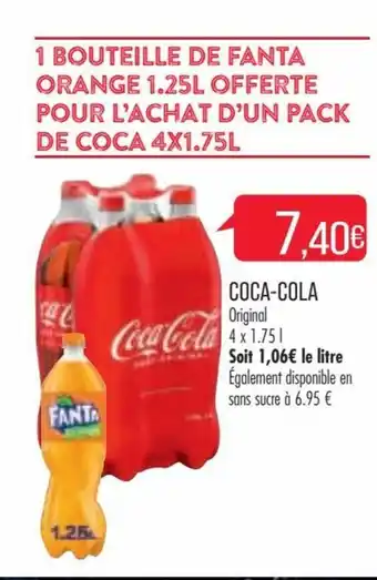 Match Coca-Cola Original 1.75 L offre