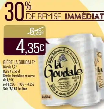 Match La Goudale Bière offre