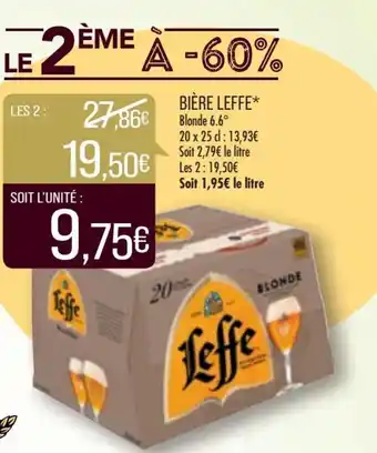 Match Leffe Bière offre