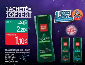 Match Shampooing Petrole Hahn offre