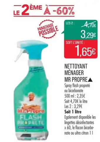 Match Mr Propre Nettoyant Ménager offre