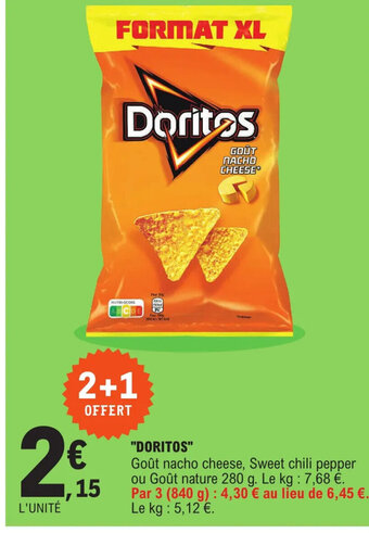 E.Leclerc Doritos offre