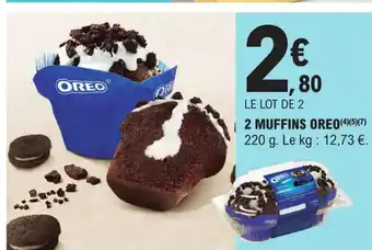 E.Leclerc Oreo 2 Muffins offre