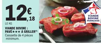 E.Leclerc Viande Bovine: Pavé à Griller offre