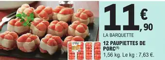 12 Paupiettes de Porc