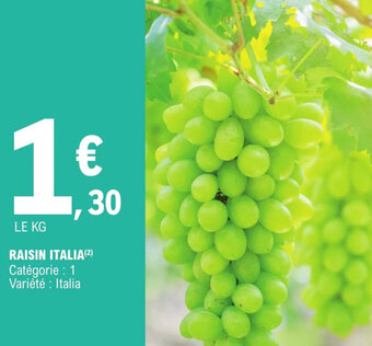 E.Leclerc Raisin Italia offre