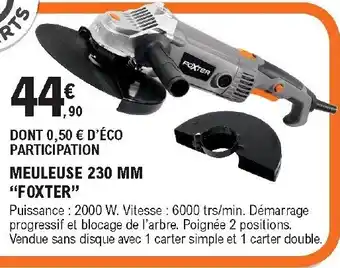 E.Leclerc Brico Meuleuse 230 MM offre
