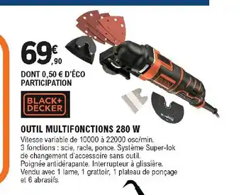 E.Leclerc Brico Outil multifonctions 280 W offre