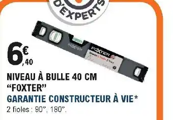 Niveau Ă bulle 40 cm
