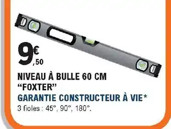 Niveau à bulle 60 Cm