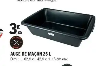 E.Leclerc Brico Auge de maçon 25 L offre