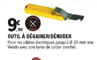 E.Leclerc Brico Outil à dégainer/dénuder offre