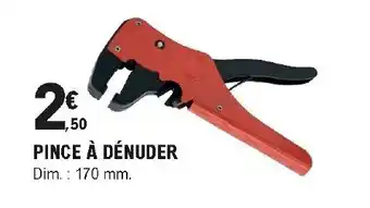 Pince à dénuder