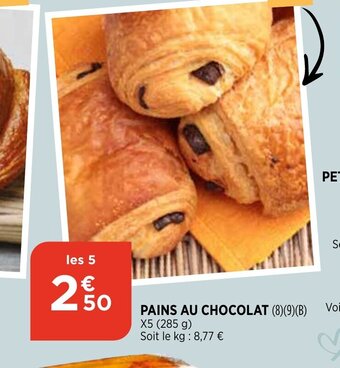Bi1 Pains Au Chocolat offre