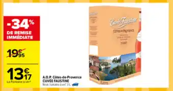 Carrefour A.O.P Côtes de Provence offre